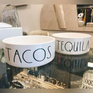 Tacos & Tequila DOG BOWLS